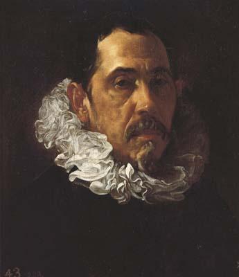Diego Velazquez Portrait d'homme Portant barbiche (Francisco Pacheco) (df02) oil painting image